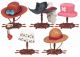 One Piece: H.A.T. Drink Cap Collection Figure (Display of 10)