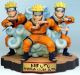 Naruto: Naruto Shadow Clone Jutsu Cold Cast Resin Statue