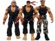 [SET] Street Fighter IV: Alternate Black Costume Action Figures (Set of 3) (Ryu / Guile / Ken)