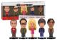 Big Bang Theory: Main Cast Mini Bobble Heads Figure (Set of 5) <font class=''item-notice''>[<b>Street Date</b>: 5/30/2013]</font>