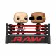 WWE: Dwayne 'The Rock' Johnson vs 'Stone Cold' Steve Austin Wrestling Moment Pop Figure <font class=''item-notice''>[<b>Street Date</b>: 12/30/2027]</font>