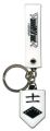 Key Chain: Bleach - 11th Division Eleven Kenpachi Zaraki Symbol w/ Strap