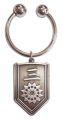 Key Chain: Bleach - Metal 03rd Division Three Gin Ichimaru Symbol