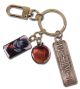 Key Chain: Death Note - Metal Apple, Ryuk and Logo