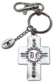 Key Chain: Death Note - Metal Cross and Ryuk Charm
