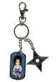 Key Chain: Naruto Shippuden - Chibi Sasuke Dog Tag and Shuriken