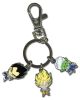 Key Chain: Dragon Ball Z - Metal Goku Vegeta Piccolo <font class=''item-notice''>[<b>Restocked!</b>: 5/7/2013]</font>