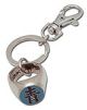 Key Chain: Naruto Shippuden - Metal Deidara Sei (Blue) Akatsuki Ring