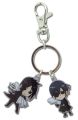 Key Chain: Black Butler - Metal Sebastian and Ciel SD
