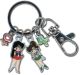 Key Chain: Sailor Moon - Sailor Jupiter and Mars Metallic