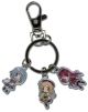 Key Chain: Puella Magi Madoka Magica - Metal Sayaka, Mami and Kyoko