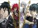 Black Butler: Sebastian, Grell, Ash & Ciel Wall Scroll [LONG]