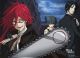Black Butler: Grell Chainsaw Scythe Wall Scroll [LONG]