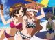 Haruhi 2: Beach Bikini Trio Wall Scroll [LONG]