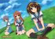 Haruhi 2: Grassy Hill Trio Wall Scroll [LONG]