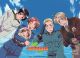 Hetalia: Sky Background Wall Scroll [LONG]