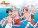 Hetalia: Beach Wall Scroll [LONG]