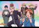 Hetalia: Karaoke Group Wall Scroll [LONG]