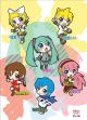 Vocaloid: Chibi Group Wall Scroll