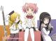Puella Magi Madoka Magica: Three Girls Wall Scroll