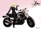 Fate/Zero - Saber on Motorcycle Wall Scroll