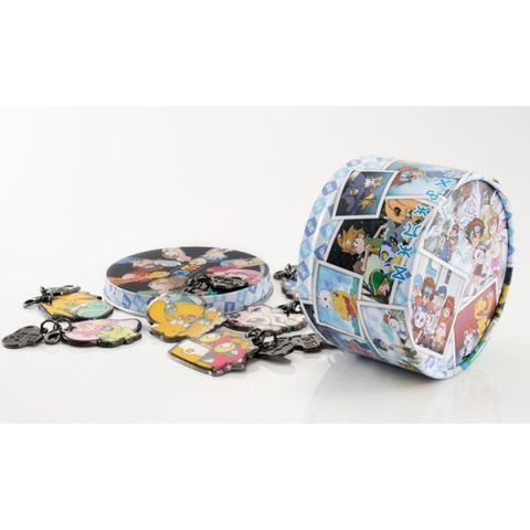 Zipper Charm: Digimon - Summer Box Metalic Charm Assortment (Display of 11)