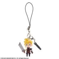 Phone Charm: Theatrhythm Final Fantasy - Cloud Strife Mascot Strap w/ Earphone Jack