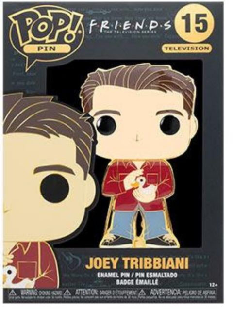 Pins: Friends - Joey Tribbiani Large Enamel Pop Pin