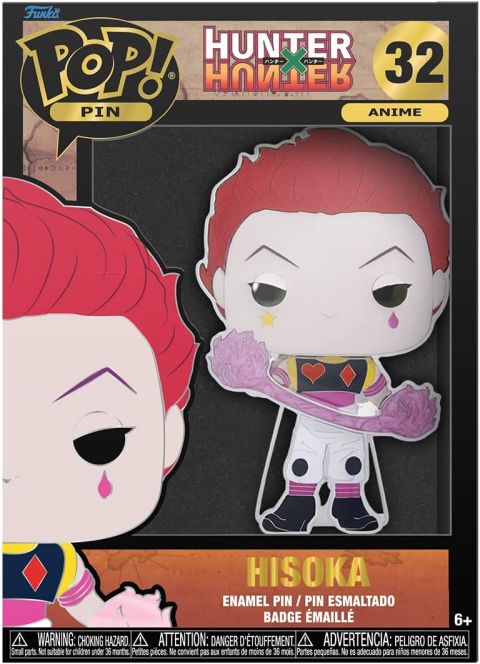 Pins: Hunter X Hunter - Hisoka Large Enamel Pop Pin