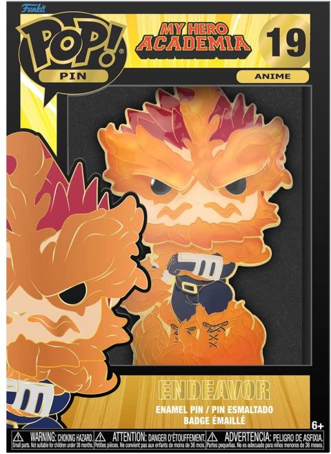 Pins: My Hero Academia - Endeavor Large Enamel Pop Pin