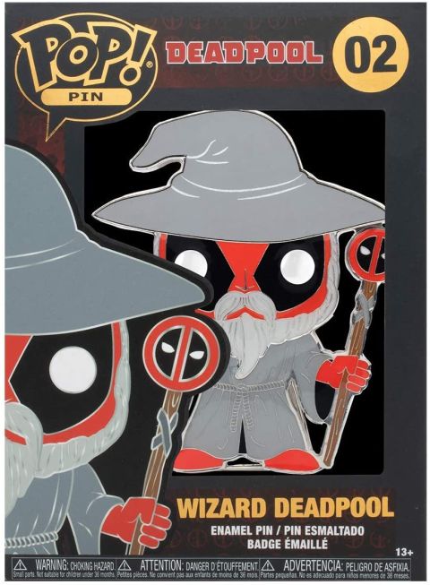 Pins: Deadpool: Wizard Deadpool Large Enamel Pop Pin