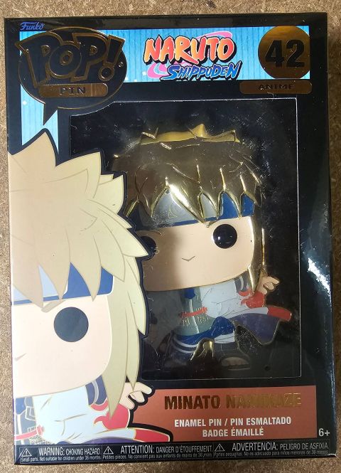 Pins: Naruto Shippuden - Minato Namikaze Large Enamel Pop Pin