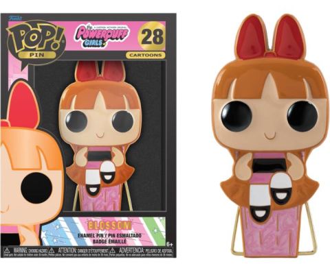 Pins: Powerpuff Girls - Blossom Large Enamel Pop Pin
