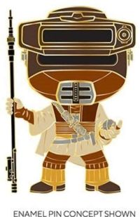 Pins: Star Wars - Leia (Boushh) Large Enamel Pop Pin