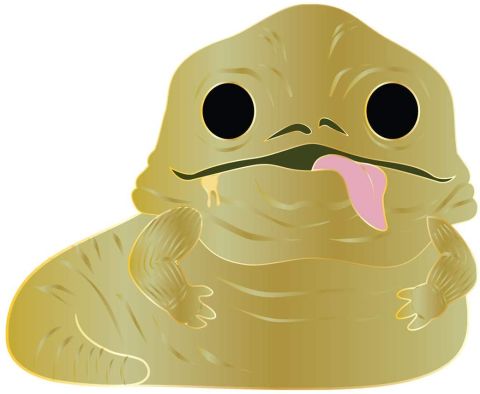 Pins: Star Wars - Jabba the Hutt Large Enamel Pop Pin