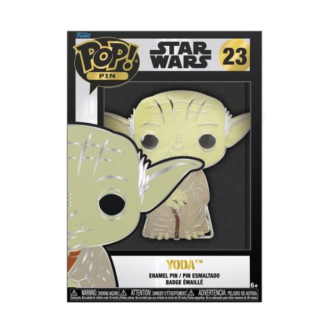 Pins: Star Wars - Yoda Large Enamel Pop Pin