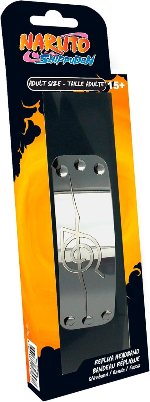 Naruto Shippuden: ABYstyle Studio Anti Konoha Headband -Adult Size- Replica