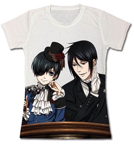 T-Shirt: Black Butler 2 - Ceil & Sebastian Whisper (Junior S)