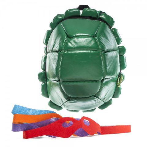 Backpack: Teenage Mutant Ninja Turtles - Half-Shell with 4 MASKs