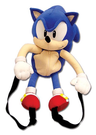 Backpack: Sonic The Hedgehog - Sonic 20'' Character Plush