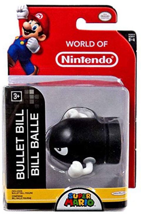 World Of Nintendo: Bullet Bill Mini Figure