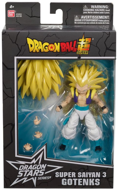 Dragon Ball Super: Super Saiyan 3 Gotenks Dragon Stars Action Figure