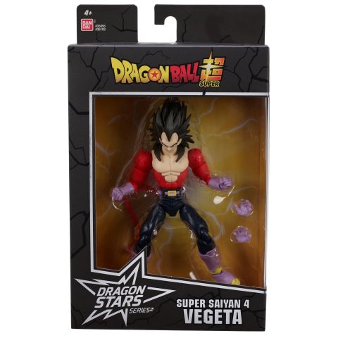 Dragon Ball Super: Super Saiyan 4 Vegeta Dragon Stars Action Figure