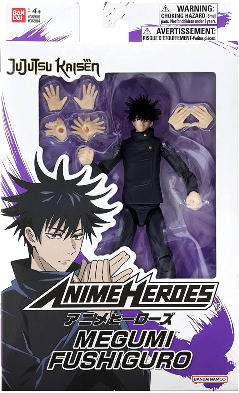 Jujutsu Kaisen: Fushiguro Megumi Anime Heroes Action Figure