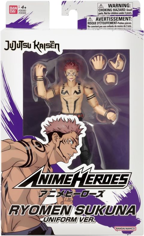 Jujutsu Kaisen: Ryomen Sukuna (Uniform Ver.) Anime Heroes Action Figure