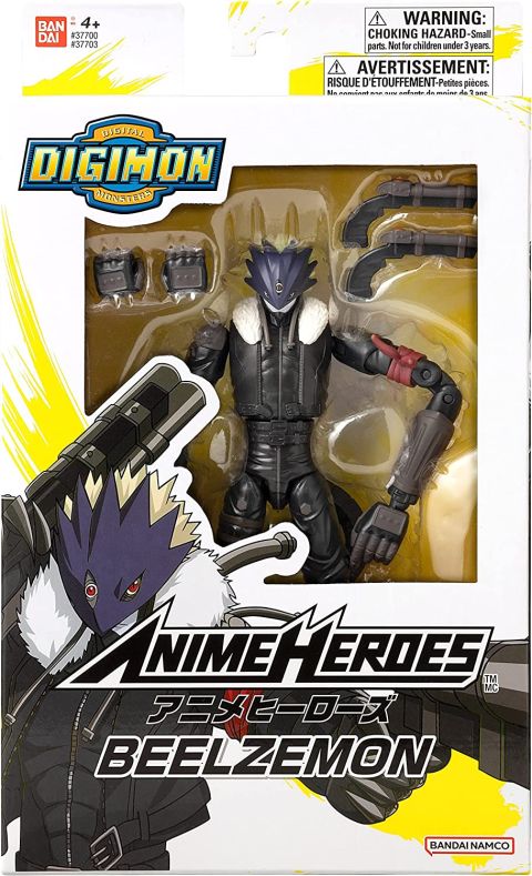 Digimon: Beezlemon Anime Heroes Action Figure