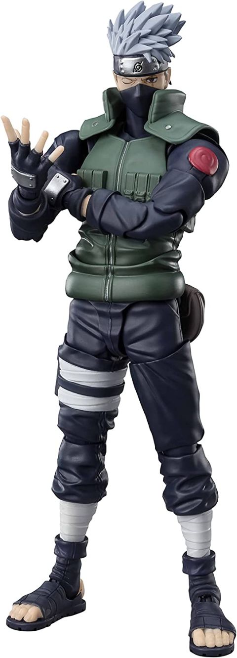 Naruto Shippuden: Hatake Kakashi (The Famed Sharingan Hero) S.H. Figuarts Action Figure