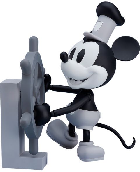 Nendoroid: Disney - Steamboat Willie Mickey Mouse 1928 Ver (B&W) Action Figure