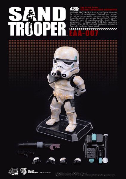 Star Wars: Sandtrooper Egg Attack Action Figure