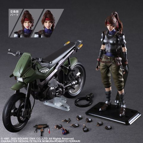 Final Fantasy VII Remake: Jesse & Motorcycle Play Arts Kai Action Figure (Set of 2)